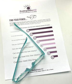 What's the best way to select reading glasses?  —  ReadingGlasses.CO/