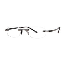 Load image into Gallery viewer, Three quarter view of Scojo Gels in Pit Stop Gray photographed on a white background. Buy them at ReadingGlasses.CO/