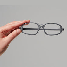 Load image into Gallery viewer, Nannini Italian Traveler 503 Foldable Optical Reading Glasses by Nannini; Gray