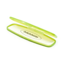 Load image into Gallery viewer, Nannini Kiss Foldable Italian Sunglasses for Women; Golden Green
