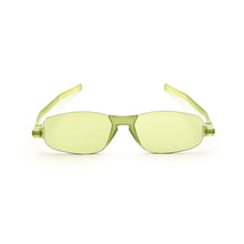 Load image into Gallery viewer, Nannini Kiss Foldable Italian Sunglasses for Women; Golden Green
