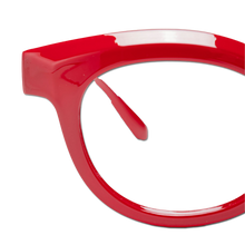 Load image into Gallery viewer, Nannini Wonder Italian Reading Glasses Blue Light Protection    GLOSSY RED