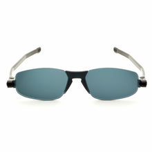 Load image into Gallery viewer, Solemio 2 Foldable Italian Sunglasses; Black Temples, Dark Grey Lens