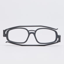 Load image into Gallery viewer, Nannini Italian Traveler 503 Foldable Optical Reading Glasses by Nannini; Gray