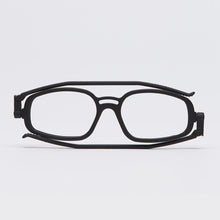 Load image into Gallery viewer, Nannini Italian Traveler 503 Foldable Optical Reading Glasses; Black