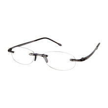 Load image into Gallery viewer, Angle view of Scojo Gels in Pit Stop Gray photographed on a white background. Buy them at ReadingGlasses.CO/