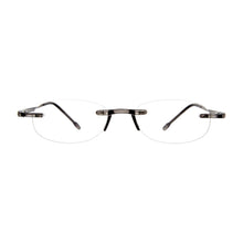 Load image into Gallery viewer, Front view of Scojo Gels in Pit Stop Gray photographed on a white background. Buy them at ReadingGlasses.CO/