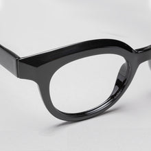 Load image into Gallery viewer, Nannini Wonder Italian Reading Glasses Blue Light Protection    GLOSSY BLACK