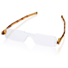 Load image into Gallery viewer, Nannini Compact 1 Italian Made Folding Reading Glasses with Case; Tortoise - ReadingGlasses.CO/