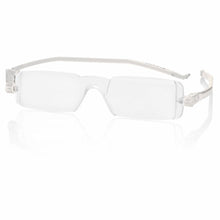 Load image into Gallery viewer, Nannini Compact 1 Italian Made Folding Reading Glasses with Case; Crystal - ReadingGlasses.CO/