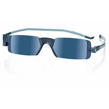 Load image into Gallery viewer, Nannini Compact 1 Italian Made Folding Sun Reading Glasses with Case; Grey - ReadingGlasses.CO/