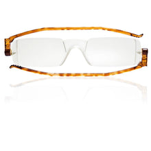 Load image into Gallery viewer, Nannini Compact 1 Italian Made Folding Reading Glasses with Case; Tortoise - ReadingGlasses.CO/