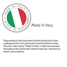 Load image into Gallery viewer, "Made in Italy" logo and campaign statement