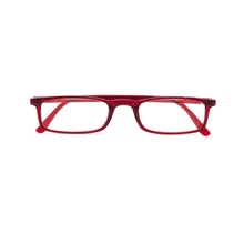 Load image into Gallery viewer, Quick 7.9 red reading glasses by Nannini, Italy -- front folded view