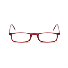 Load image into Gallery viewer, Quick 7.9 red reading glasses by Nannini, Italy -- Straight-on and open view