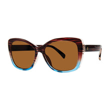 Load image into Gallery viewer, Sunrise Tortoise and Blue Women's Sunglasses Beauty Shot, ReadingGlasses.CO/