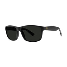 Load image into Gallery viewer, Venice black designer sunglasses, 3/4 view beauty shot