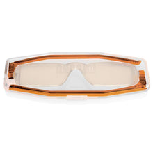 Load image into Gallery viewer, Nannini Compact 1 Italian Made Folding Computer Glasses with Case; Amber - ReadingGlasses.CO/