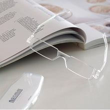 Load image into Gallery viewer, Nannini Compact 1 Italian Made Folding Reading Glasses with Case; Crystal - ReadingGlasses.CO/