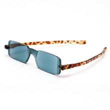 Load image into Gallery viewer, 3/4 view, Compact 1 tortoise Sunreaders by Nannini, Italy