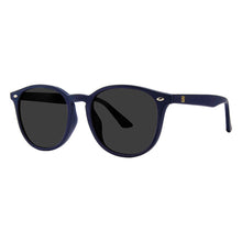 Load image into Gallery viewer, Panama Ophthalmic-grade Unisex Sunglasses with Soft Pouch, Navy Blue