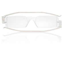 Load image into Gallery viewer, Nannini Compact 1 Italian Made Folding Reading Glasses with Case; Crystal - ReadingGlasses.CO/