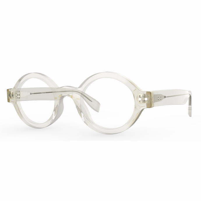 3/4 view of Bleeker Street reading glasses by Scojo. Buy at ReadingGlasses.CO/