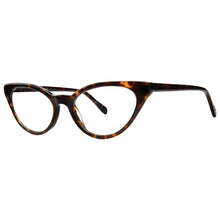 Load image into Gallery viewer, 3-4 view Soho Cat Eye Tortoise readers on white. By Scojo. Buy at ReadingGlasses.CO--