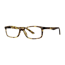 Load image into Gallery viewer, 3/4 view of Scojo Manhattan Gels Reading Glasses in Tokyo Tortoise on white background. Buy Scojo at ReadingGlasses.CO-