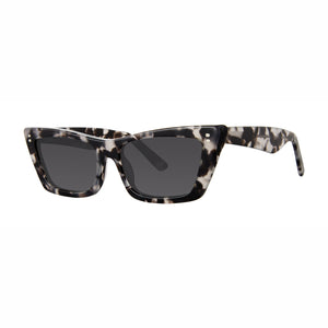 Bathsheba cats eye sunglasses, black marble. Available from ReadingGlasses.CO/