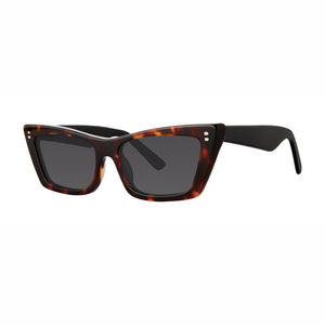 Bathsheba cats eye sunglasses, tortoise