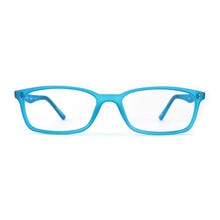 Load image into Gallery viewer, Front view Scojo Manhattan Gels in light blue. Photographed on a white background. Style 3001. Get yours at ReadingGlasses.CO-
