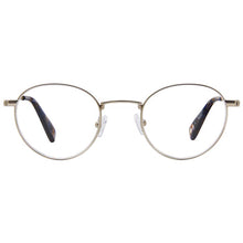 Load image into Gallery viewer, Front view of Brushed Silver Booth Reading Glasses by Scojo photographed on a white background. Buy them at ReadingGlasses.CO...