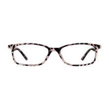 Load image into Gallery viewer, Straight-on front view of Scojo Manhattan Gels in Pink and Black photographed on white background. Available at ReadingGlasses.CO-