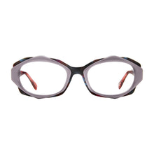 Load image into Gallery viewer, Front view of Scojo Upper East Side Lavender Tortoise .Find them at ReadingGlasses.CO/