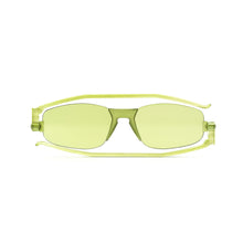 Load image into Gallery viewer, Nannini Kiss Foldable Italian Sunglasses for Women; Golden Green