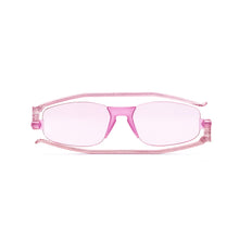 Load image into Gallery viewer, Folded view of Nannini Kiss Foldable sunglasses: color: Lovely Rose