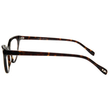 Load image into Gallery viewer, Side temple of Soho Cat Eye Tortoise readers on white. By Scojo. Buy at ReadingGlasses.CO--