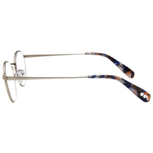 Load image into Gallery viewer, Side temple view of Brushed Silver Booth Reading Glasses by Scojo photographed on a white background. Buy them at ReadingGlasses.CO...