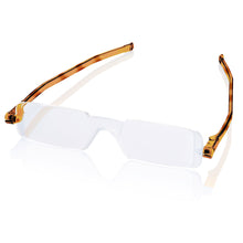 Load image into Gallery viewer, Nannini Compact 1 Italian Made Folding Reading Glasses; Tortoise  [+3.00]