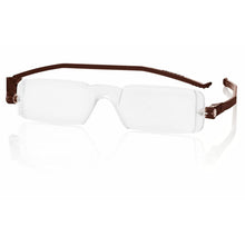 Load image into Gallery viewer, Nannini Compact 1 Italian Made Folding Reading Glasses with Case; Brown - ReadingGlasses.CO/