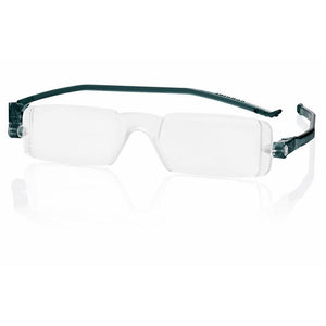 Nannini Compact 1 Italian Made Folding Reading Glasses with Case; Grey - ReadingGlasses.CO/
