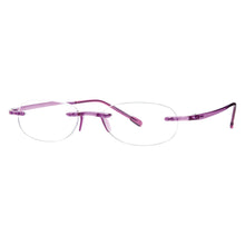 Load image into Gallery viewer, Angle view Amethyst Gels Reading Glasses by Scojo ReadingGlasses.CO/