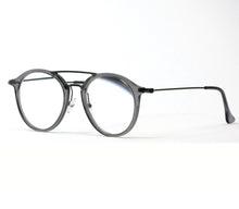 Load image into Gallery viewer, Downtown Premium Reading Glasses, Smoke with Pouch [+2.50 diopters]