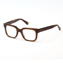 Load image into Gallery viewer, Bumbry Optical Reading Glasses with Pouch, Brown stripe, by Aj Morgan +2.50 +3.00