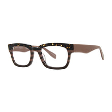 Load image into Gallery viewer, 3/4 view of Benson Brown Beige Tortoise reading glasses by Scojo style 2622 buy them at Reading glasses.CO