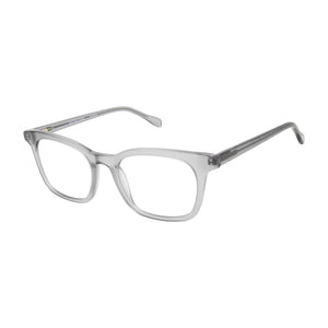 Elevated view of gray crystal battery park reading glasses style 2629 by scojo. Buy them at ReadingGlasses.CO   