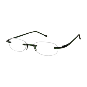 3-4 View of Jade GelsReading Glasses by Scojo,  ReadingGlasses.CO 