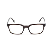 Load image into Gallery viewer, Head-on view of ART lightweight reading glasses by Nannini of Italy Brown