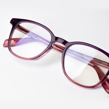 Load image into Gallery viewer, Beauty shot Greys reading glasses style 1296 Velvet Rose by Scojo -- buy at ReadingGlasses.CO